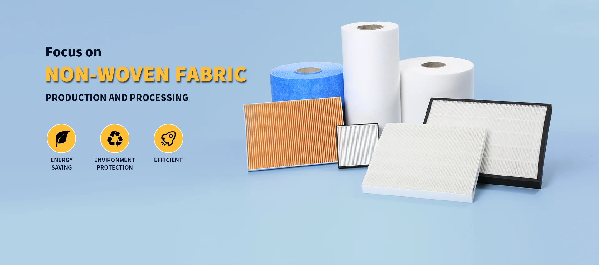 China Non texta Materias Filter Supplier